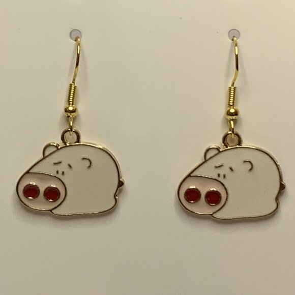 Pig Earring, Gift Idea, Pig Jewelry, Silly Earring, Hog Earring, Hog Jewelry - Picture 4 of 5